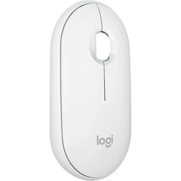 Logitech Pebble Mouse 2 M350s Slim Bluetooth Wireless Mouse (Off White)