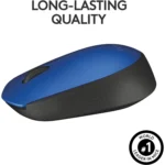 Logitech M171 WIRELESS MOUSE (Blue)