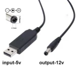 USB DC 5V to 12V Power Any Router