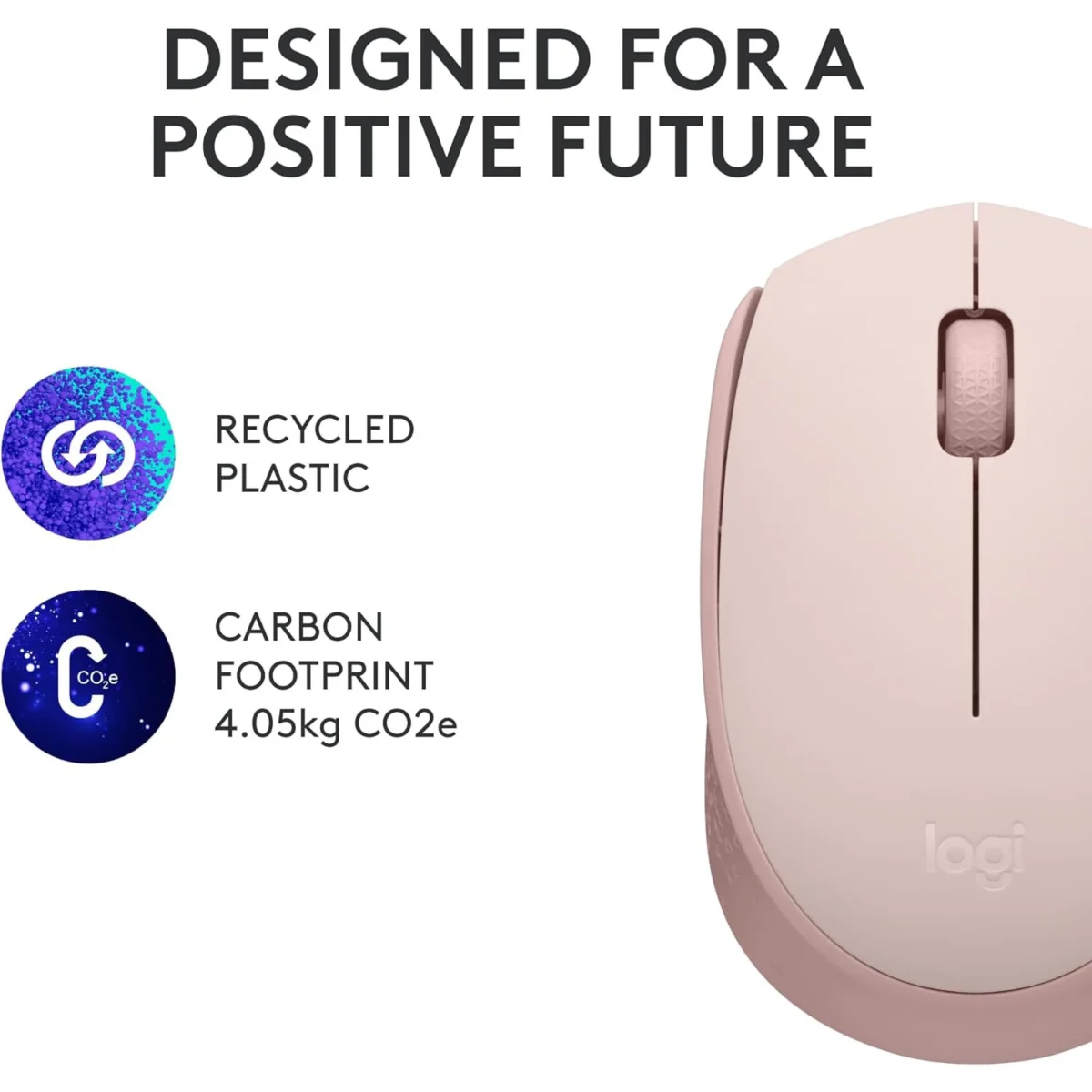 Logitech M171 WIRELESS MOUSE (Rose)