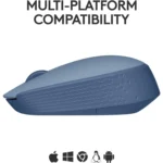 Logitech M171 WIRELESS MOUSE (Blue Grey)