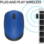 Logitech M171 WIRELESS MOUSE (Blue)