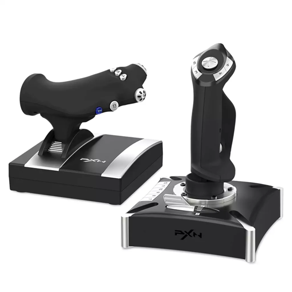 PXN-2119Pro Flight simulator controls PS4/PC with Vibration for PS4/ Windows