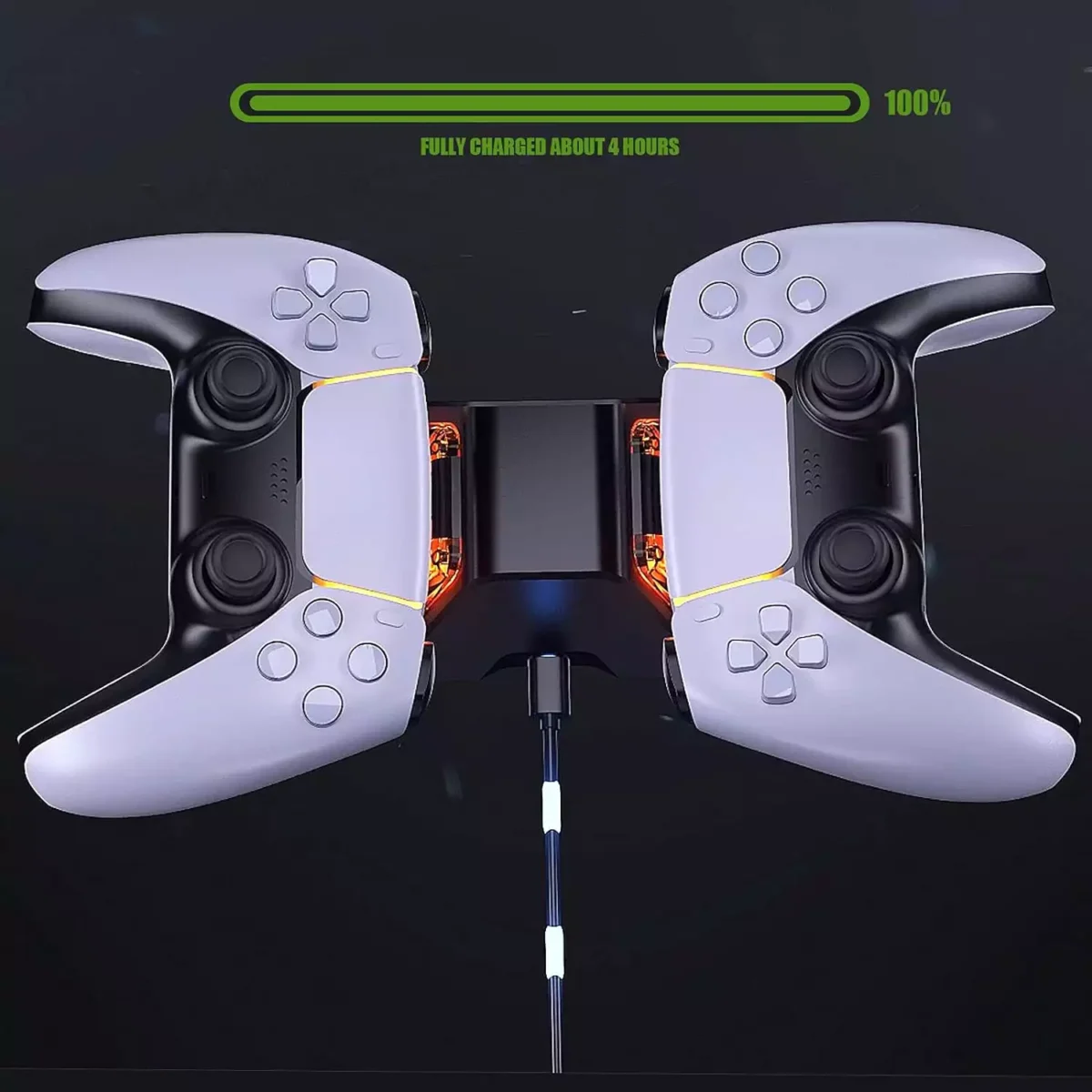 Dobe PS5 Controller Charging Station for Playstation 5 Controller, Dualsense Charging (TP5-0528)