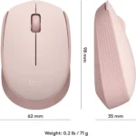 Logitech M171 WIRELESS MOUSE (Rose)