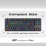 GameStop GS200 RGB Gaming Mechanical Keyboard