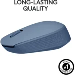 Logitech M171 WIRELESS MOUSE (Blue Grey)
