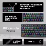 GameStop GS200 RGB Gaming Mechanical Keyboard