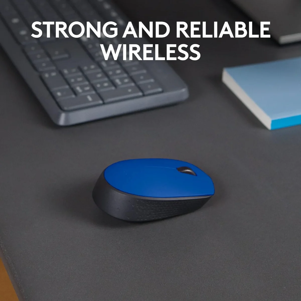 Logitech M171 WIRELESS MOUSE (Blue)