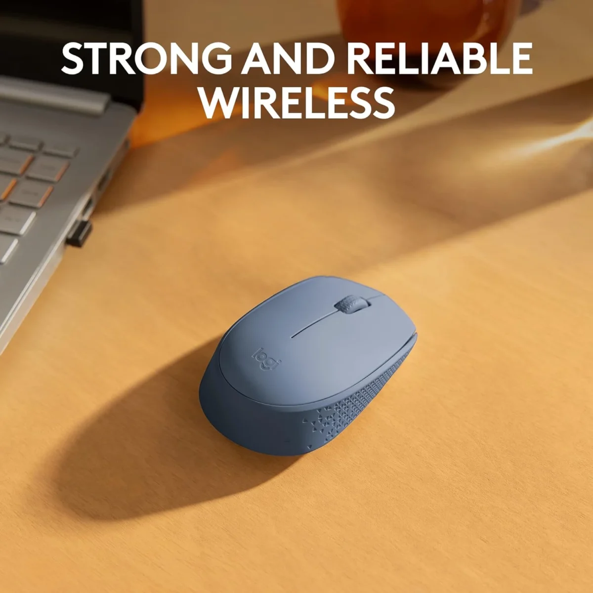 Logitech M171 WIRELESS MOUSE (Blue Grey)