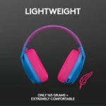 Logitech G435 LIGHTSPEED Wireless and Bluetooth Gaming Headset (Blue)
