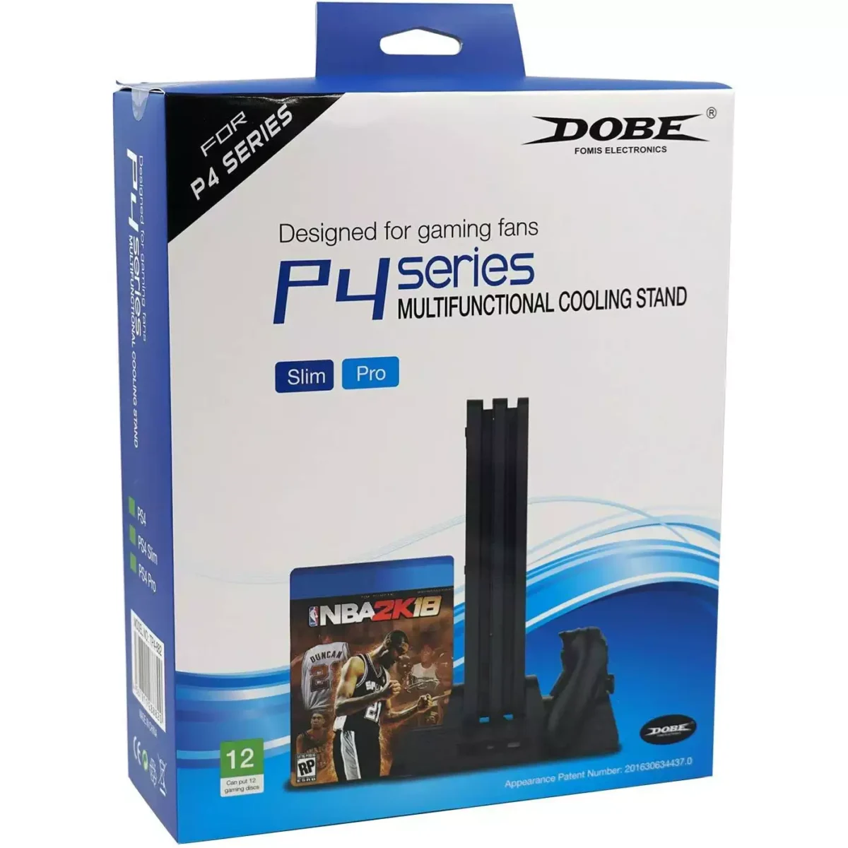 DOBE PlayStation 4 Vertical Charging Cooling Stand