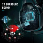 KOTION EACH G1 PRO RGB Gaming Headset - 7.1 Surround Sound