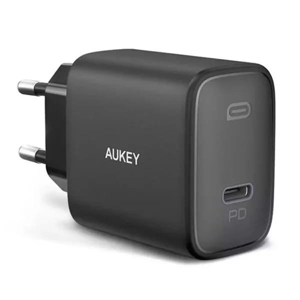 AUKEY Omnia PA-B2 USB C 61W GaN Wall Charger - PD 3.0 Fast Charging with Dynamic Detect