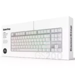 GameStop GS200 RGB Gaming Mechanical Keyboard - Outemu Brown Switches (White)