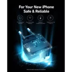 AUKEY Omnia PA-B2 USB C 61W GaN Wall Charger - PD 3.0 Fast Charging with Dynamic Detect