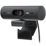 Logitech Brio 500 Full HD Webcam with Auto Light Correction,Show Mode, Dual Noise Reduction Mics (Graphite)