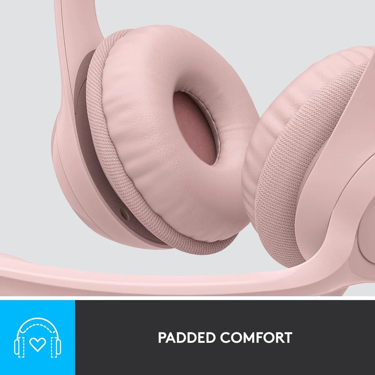 Logitech H390 USB Headset (Rose)