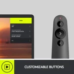 Logitech R500s LASER PRESENTATION REMOTE (Graphite)