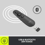 Logitech R500s LASER PRESENTATION REMOTE (Graphite)