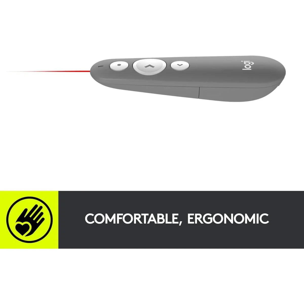 Logitech R500s LASER PRESENTATION REMOTE (MID GREY)