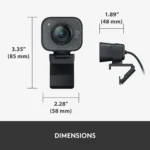 Logitech StreamCam Premium Webcam for Streaming and Content Creation Full HD 1080p 60 fps