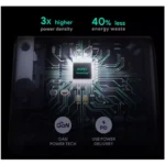 AUKEY Omnia PA-B2 USB C 61W GaN Wall Charger - PD 3.0 Fast Charging with Dynamic Detect