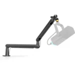 FIFINE BM88 Low Profile Microphone Boom Arm with Desk Mount Clamp, Screw Adapter, Cable Management, for Podcast Streaming Gaming Studio