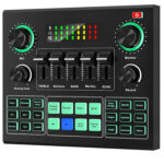V9 Audio Interface, Sound Card with Voice Changer