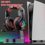 Ozeino GM6 RGB Gaming Headset - Stereo Sound (Red)