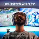 Logitech G435 LIGHTSPEED Wireless and Bluetooth Gaming Headset (White)