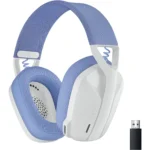 Logitech G435 LIGHTSPEED Wireless and Bluetooth Gaming Headset (White)