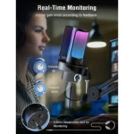 FIFINE A8 Plus AmpliGame USB Condenser Gaming Microphone