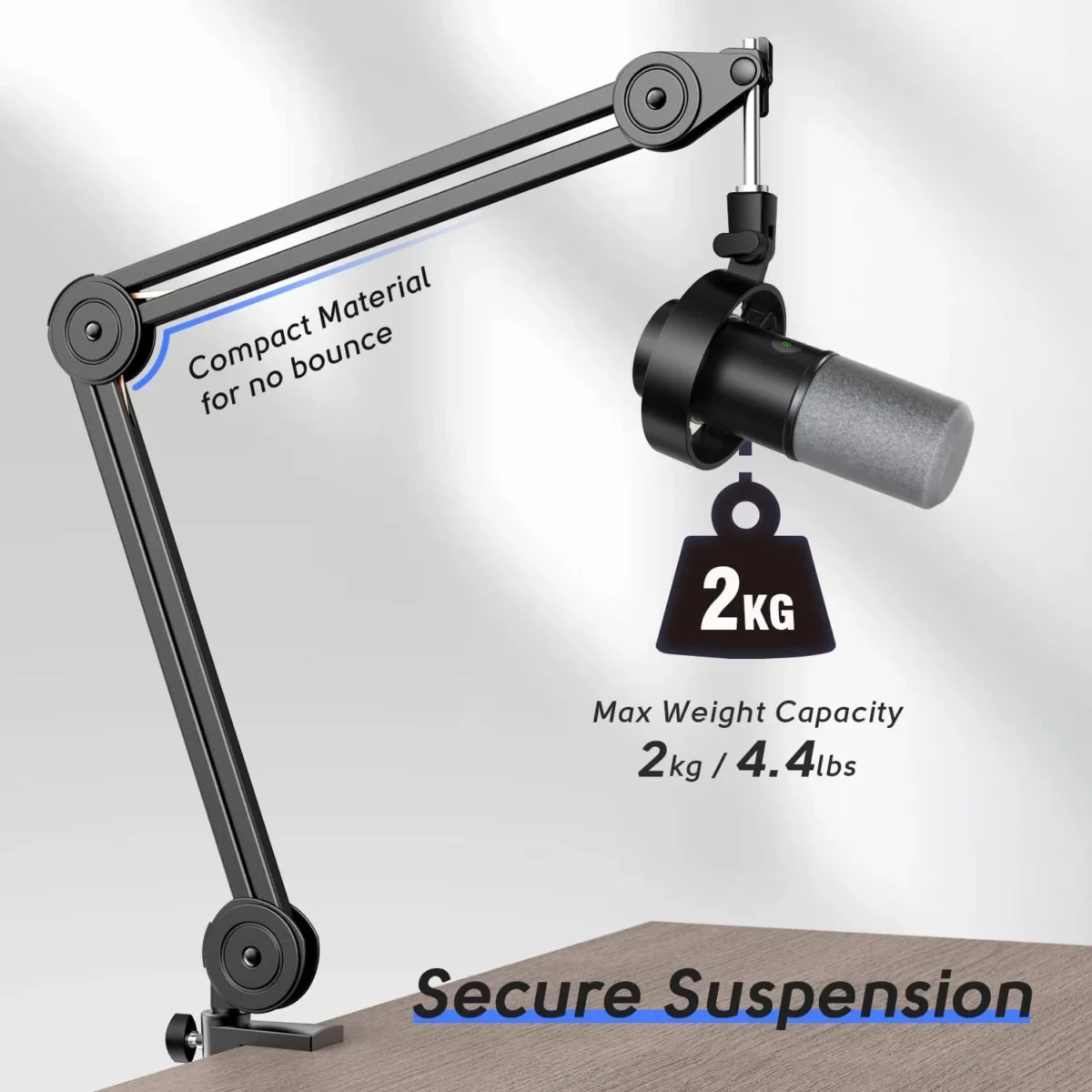 FIFINE BM63 Microphone Boom Arm Stand
