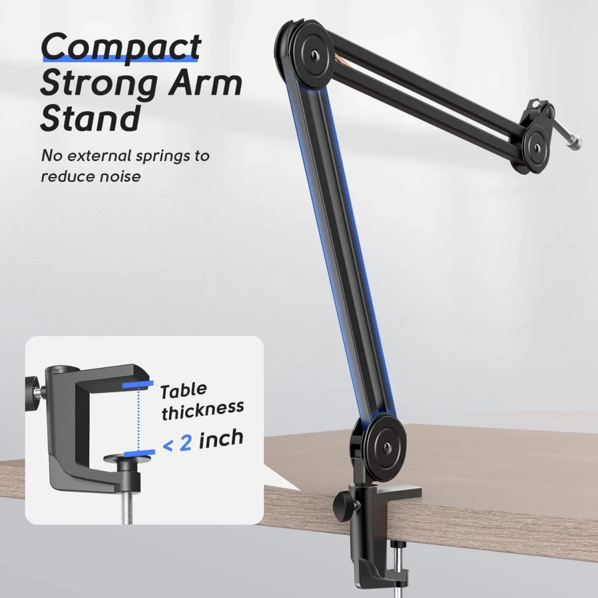 FIFINE BM63 Microphone Boom Arm Stand
