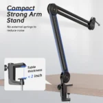 FIFINE BM63 Microphone Boom Arm Stand