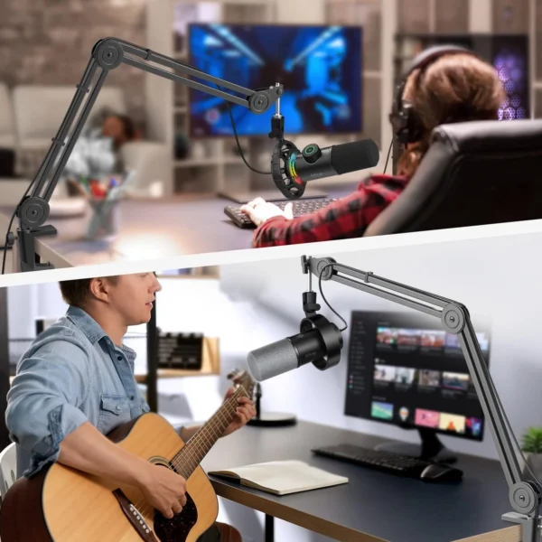 FIFINE BM63 Microphone Boom Arm Stand