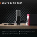 FIFINE K688 Dynamic Podcast Microphone XLRUSB