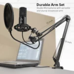 FIFINE T669 Studio Condenser USB Microphone Computer PC Microphone Kit