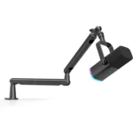 FIFINE TAM8 AmpliGame XLRUSB Dynamic Microphone With BM88 LOW-PROFILE MICROPHONE ARM STAND