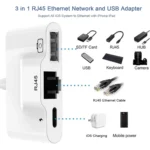 Lightning to Ethernet USB 3 Adapter