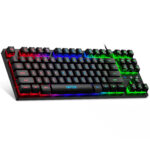 MFTEK Rainbow TKL Gaming Keyboard