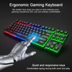 MFTEK Rainbow TKL Gaming Keyboard