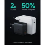 AUKEY PA-B3 65W USB C GaN PD Charger (White)