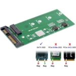 SATA III TO M.2 (NGFF) SSD Adapter (Not Support NVME)