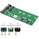 SATA III TO M.2 (NGFF) SSD Adapter (Not Support NVME)