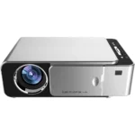 T6 Video projector 2000ANSI Lumens 1280P LCD Technology Mini Portable HD Theater Projector, Android Version, Support HDMI, AV, VGA, USB (Silver)