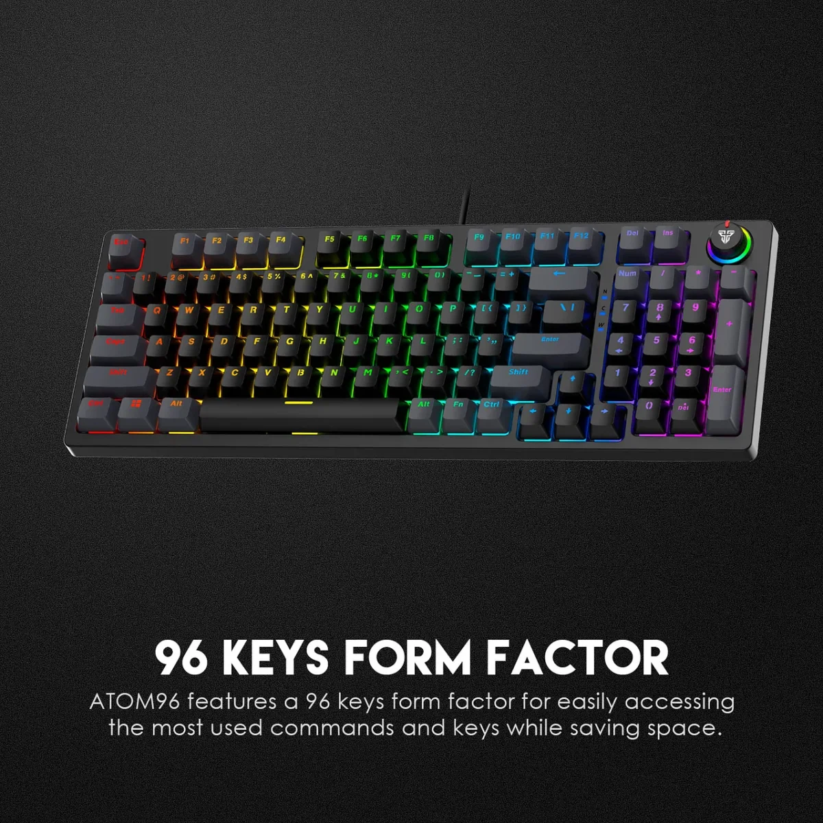 FANTECH ATOM96 MK890 RGB Mechanical Gaming Keyboard