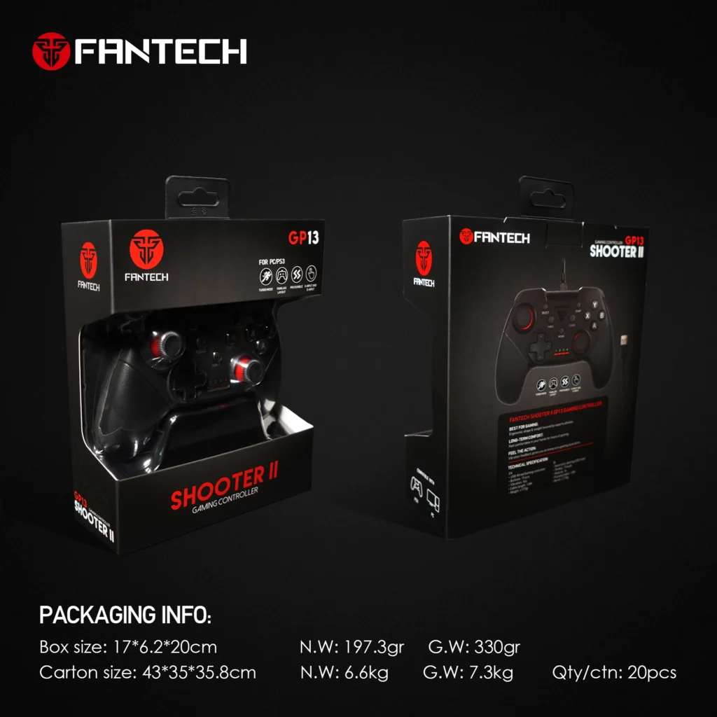 FANTECH GP13 Shooter II USB Gaming Controller