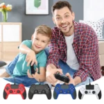T29 USB Wired Controller With Vibration For PS4/PC (Black)
